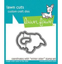 Lawn Fawn Dies - Winter Otter LF1475