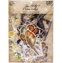 Tim Holtz Idea-0logy Layers Die-Cuts 83/Pkg - Botanical