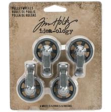 Tim Holtz Idea-0logy Mini Pulley Wheels