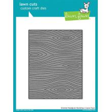 Lawn Fawn Dies - Stitched Woodgrain Backdrop LF1501