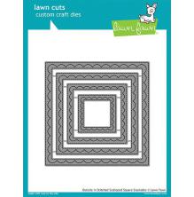 Lawn Fawn Dies - Outside In Stitched Scalloped Square LF1506
