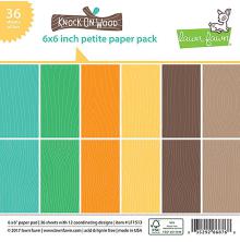 Lawn Fawn Petite Paper Pack 6X6 - Knock On Wood