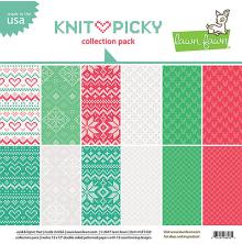 Lawn Fawn Collection Pack 12X12 - Knit Picky