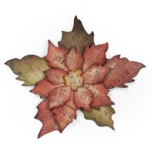 Tim Holtz Sizzix Bigz Die - Tattered Poinsettia