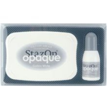 StazOn Opaque Ink Kit Cotton White