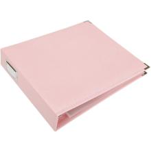 We R Memory Keepers Classic Leather D-Ring Album 12X12 - Pretty Pink