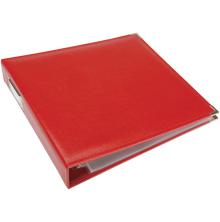 We R Memory Keepers Classic Leather D-Ring Album 12X12 - Real Red