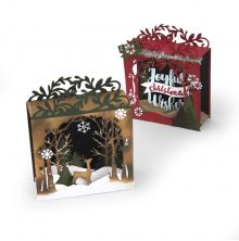 Sizzix Thinlits Dies 19/Pkg - Holiday Shadowbox