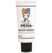 Dina Wakley MEdia Gesso 59ml Tube - Black