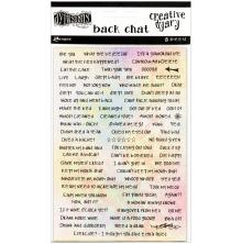 Dylusions Creative Dyary - Back Chat Stickers