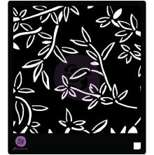 Prima Designer Stencil 6X6 - Bamboo Leaves UTGENDE