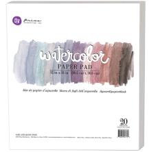 Prima Watercolor Paper Pad 12X12 20/Pkg