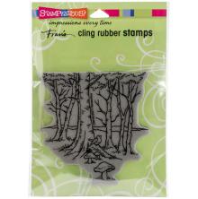 Stampendous Cling Stamp 6.5X4.5 - Robin Woods UTGENDE