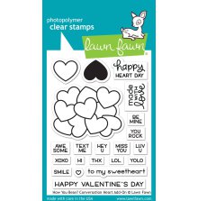 Lawn Fawn Clear Stamps 3X4 - How You Bean? LF1553