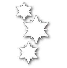 Poppystamps Die - Crystal Ornament Background