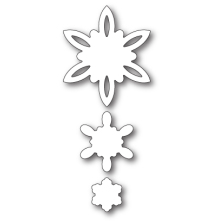 Poppystamps Die - Celeste Snowflakes Outlines