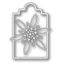 Poppystamps Die - Celeste Snowflake Tag