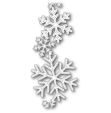 Poppystamps Die - Stitched Alpine Snowflake Band