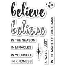 Poppystamps Clear Stamp - Do You Believe