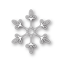 Memory Box Die - Winsome Snowflake