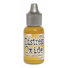 Tim Holtz Distress Oxide Ink Reinker 14ml - Fossilized Amber