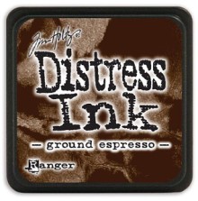 Tim Holtz Distress Mini Ink Pad - Ground Espresso