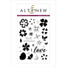 Altenew Clear Stamps 4X6 - Heart Flowers