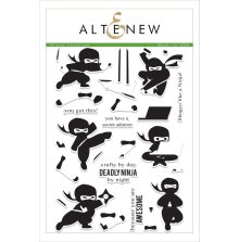 Altenew Clear Stamps 6X8 - Ninja Invasion