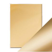 Tonic Studios Craft Perfect Mirror Card A4 - Honey Gold Satin 9472E