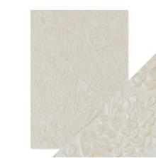 Tonic Studios Craft Perfect Speciality Paper A4 - Ivory Bouquet 9807E