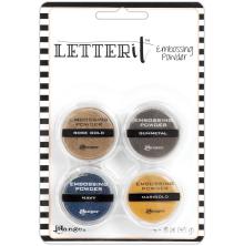 Ranger Letter It Embossing Powder Set - Metallics