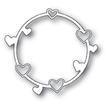 Poppystamps Die - Heart Circle