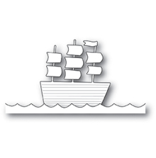 Poppystamps Die - Tall Ship