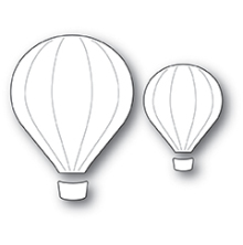 Poppystamps Die - Hot Air Balloons