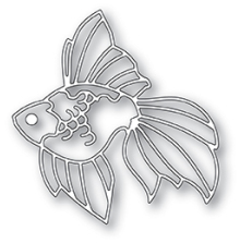 Poppystamps Die - Elegant Koi