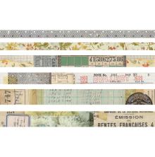 Tim Holtz Idea-Ology Design Tape 6/Pkg - Collector