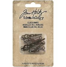 Tim Holtz Idea-Ology 12/Pkg Ass. Sizes - Metal Clock Hands