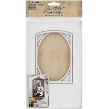 Tim Holtz Idea-Ology Bookboard Collage Frames 4/Pkg