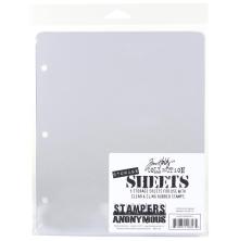 Tim Holtz Storage Sheets 5/Pkg 7X8.5