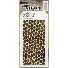 Tim Holtz Layered Stencil 4.125X8.5 - Hive THS105