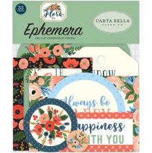 Carta Bella Flora No. 2 Ephemera Cardstock Die-Cuts 33/Pkg - Icons UTGENDE