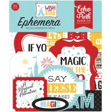 Echo Park Wish Upon A Star Cardstock Die-Cuts 33/Pkg - Icons UTGENDE