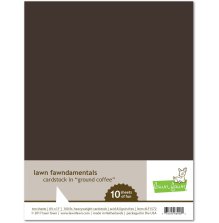 Lawn Fawn Cardstock - Ground Coffee