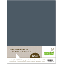 Lawn Fawn Cardstock - Storm Cloud