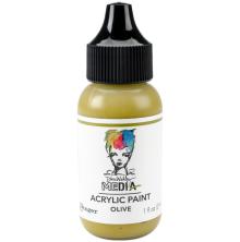 Dina Wakley MEdia Acrylic Paint 29ml - Olive