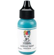 Dina Wakley MEdia Acrylic Paint 29ml - Peacock