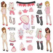 Prima Julie Nutting Ephemera Cardstock Die-Cuts 31/Pkg - Dolls &amp; Accessories UTG