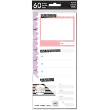 Me &amp; My Big Ideas CLASSIC Half Sheet Note Paper 60/Pkg - Currently