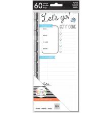 Me &amp; My Big Ideas CLASSIC Half Sheet Note Paper 60/Pkg - Travel UTGENDE