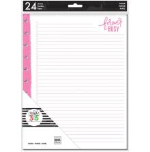 Me &amp; My Big Ideas BIG Fill Paper 24/Pkg - Happy Life Neon